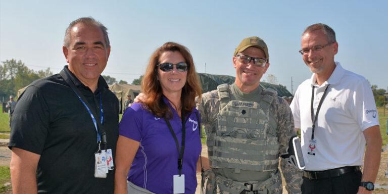 Peerless President, VPs participate in AFRL Tech Warrior event