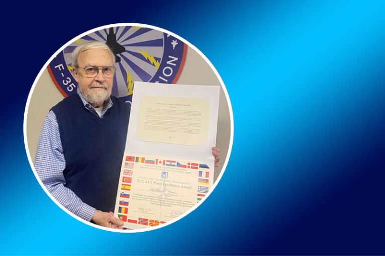 NATO’s Science & Technology Organization presents top honor to Peerless engineer